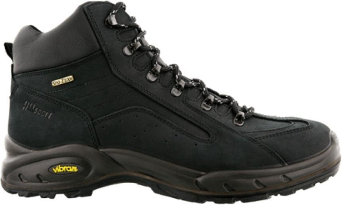 Grisport Travel Mid zwart wandelschoenen uni (11761-01)