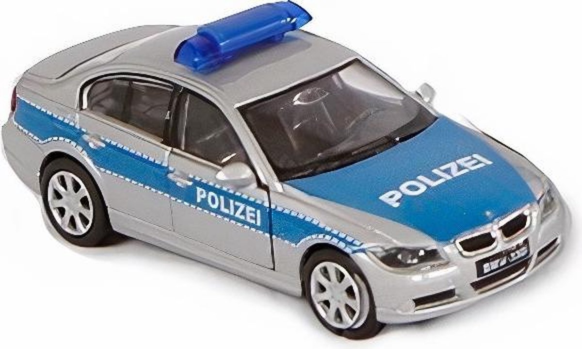 Toys Amsterdam Schaalmodel Bmw Politiewagen 1:34 Die-cast Blauw