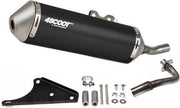 Uitlaat Tecnigas 4SCOOT Black | Piaggio / Vespa 4T 2V