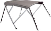 Biminitop DELUXE 3 boog breedte 150-170cm GRIJS