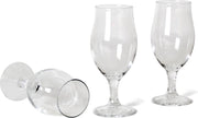 12x Stuks speciaalbier glazen set - 520 ml - tulpvormige bierglazen op voet