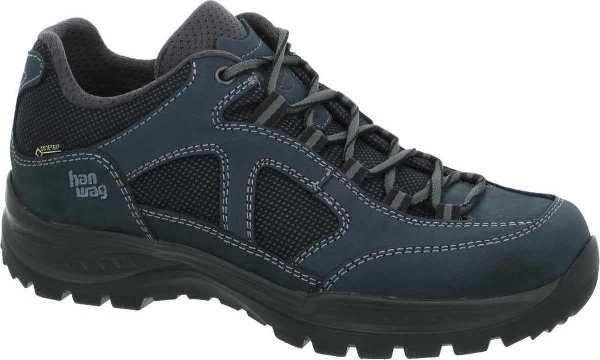 Hanwag Gritstone Lady Wide dames berg- en wandelschoenen marine