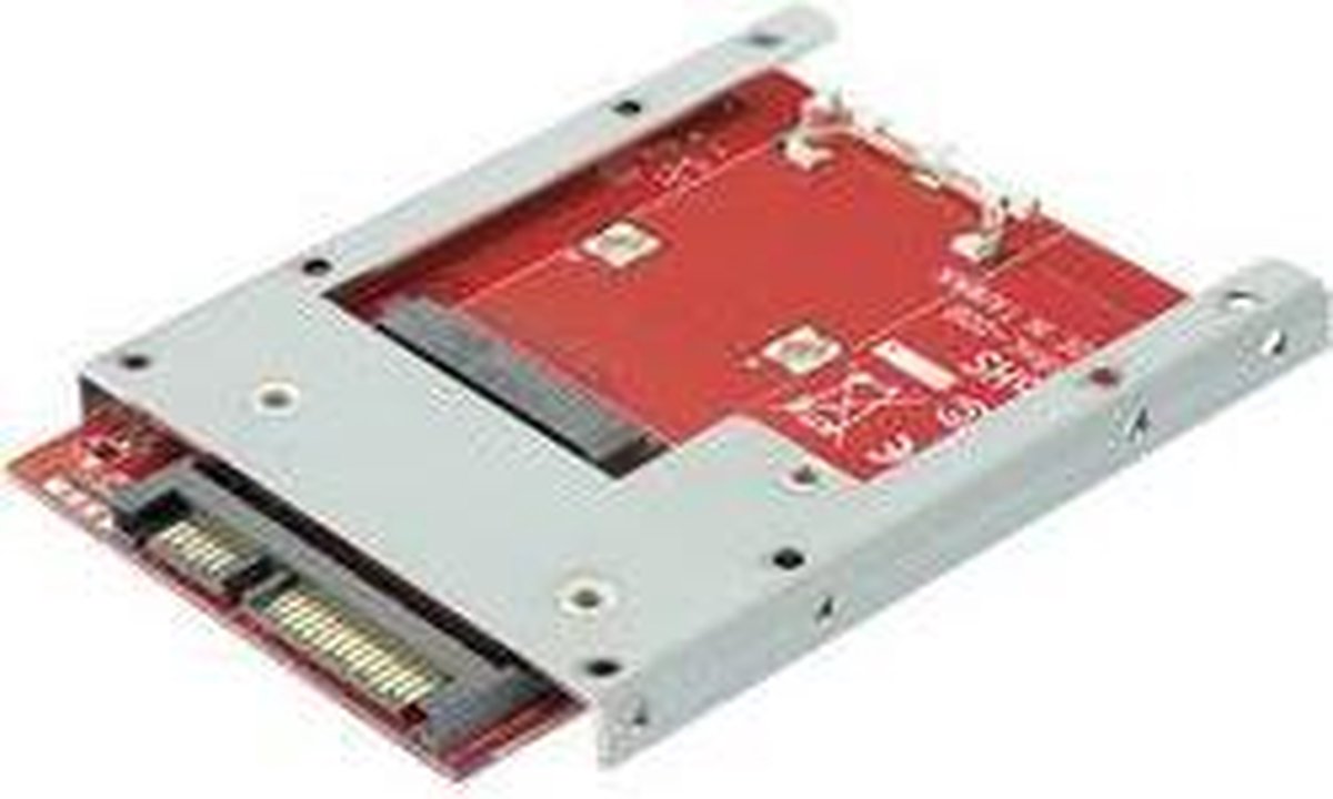 Renkforce Interface-converter [1x SATA-combi-stekker 15+7-polig - 1x mSATA-stekker]