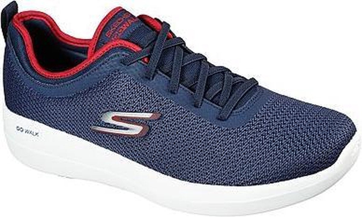 Skechers  - GO WALK MAX DELUXE - Mens - Navy Red - 42
