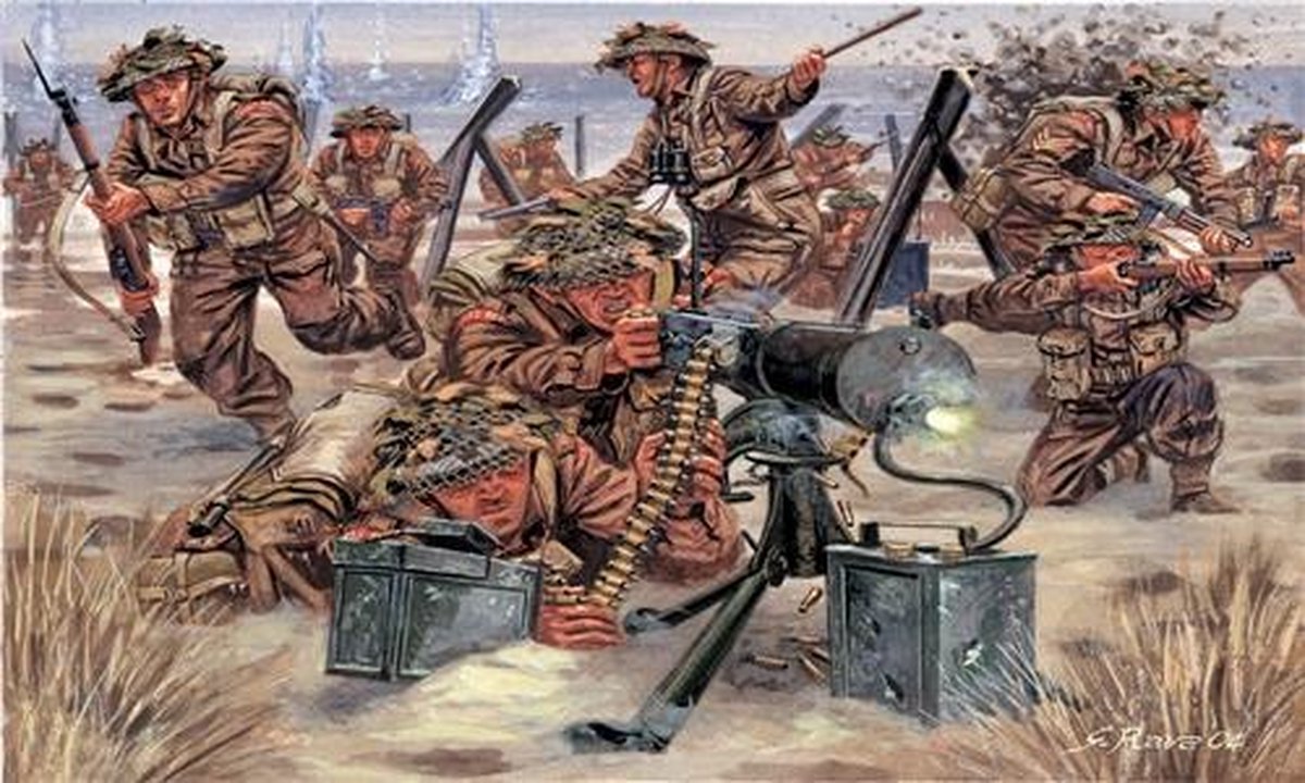 Italeri - Wwii  British Infantry 1:72 (Ita6056s)