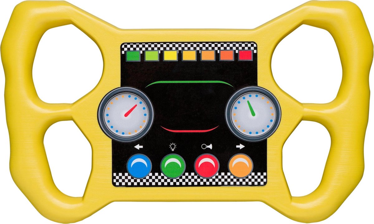 SwingKing racestuur - geel - 2552020