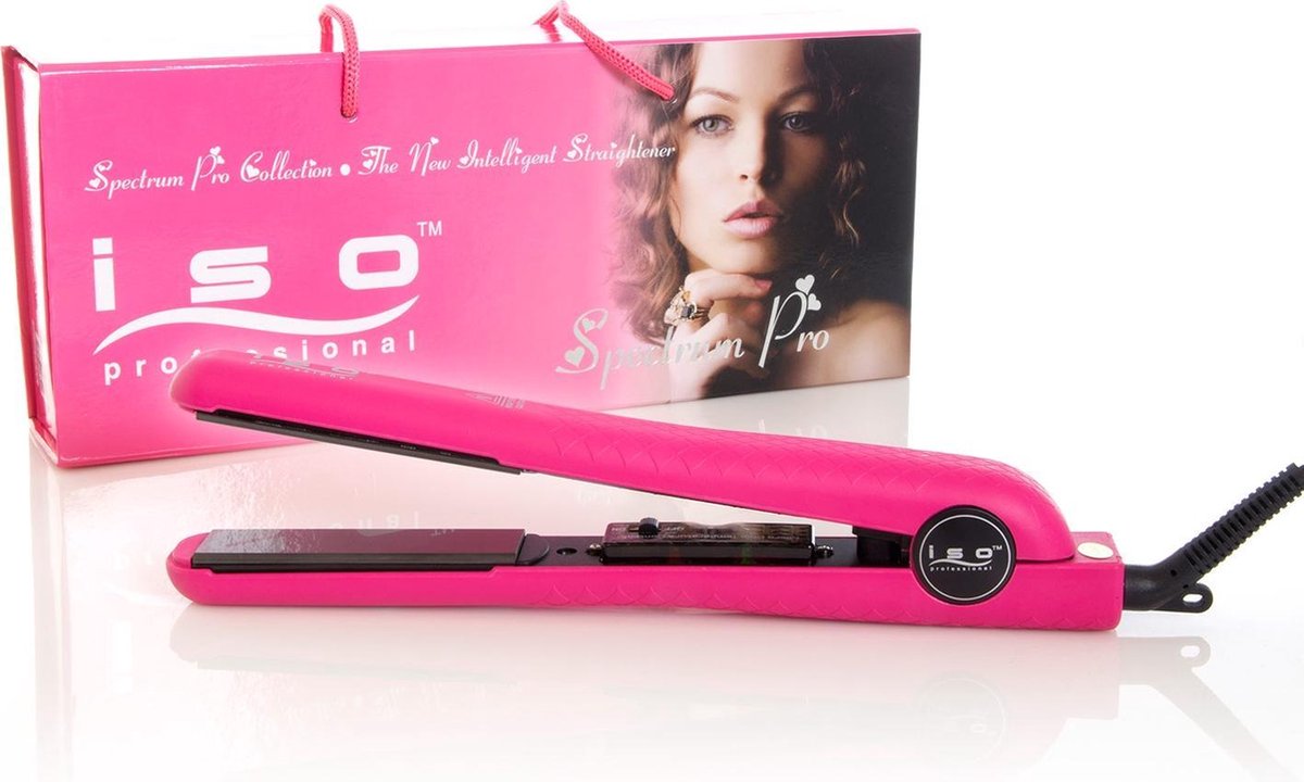 ISO Super Spectrum Pro Stijltang Roze