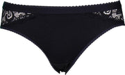 RJ Bodywear - Bikini Slip De Luxe Zwart - XL