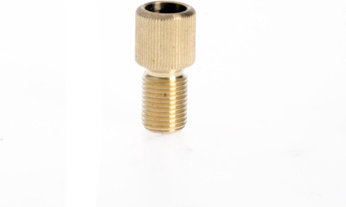 Pompdeel simson verloopnippel fietsauto 020507 - ZILVER