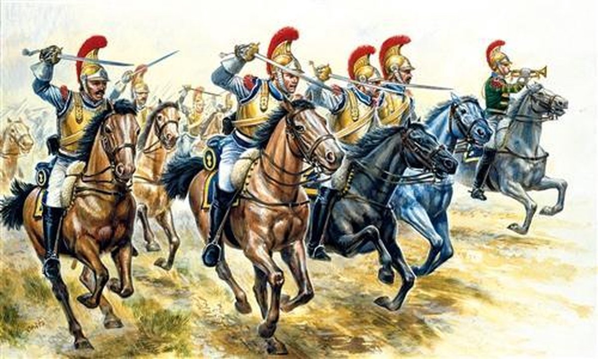 Italeri - French Heavy Cavalry 1:72 (Ita6003s)