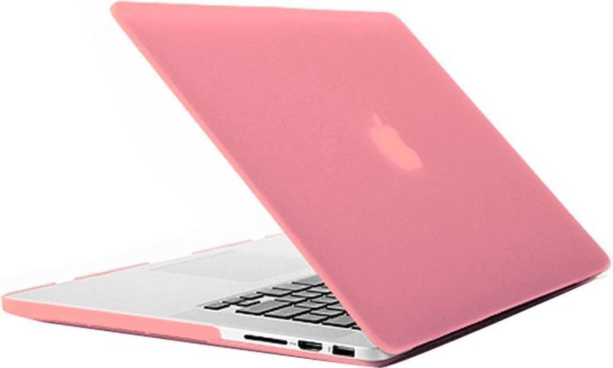 Mobigear Hard Case Frosted Roze voor Apple MacBook Pro Retina 13 inch