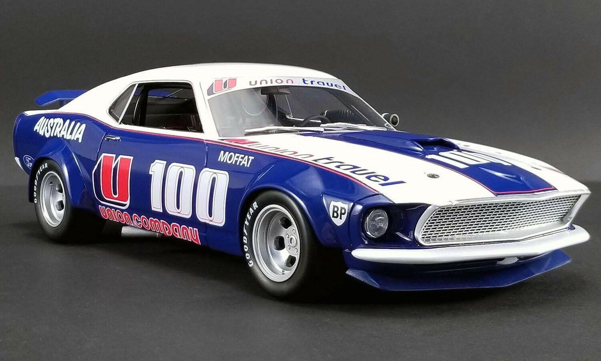 Ford Mustang 302 #100 A. Mofat Trans Am 1969