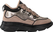 Notre-V 631 Lage sneakers - Leren Sneaker - Dames - Taupe - Maat 37
