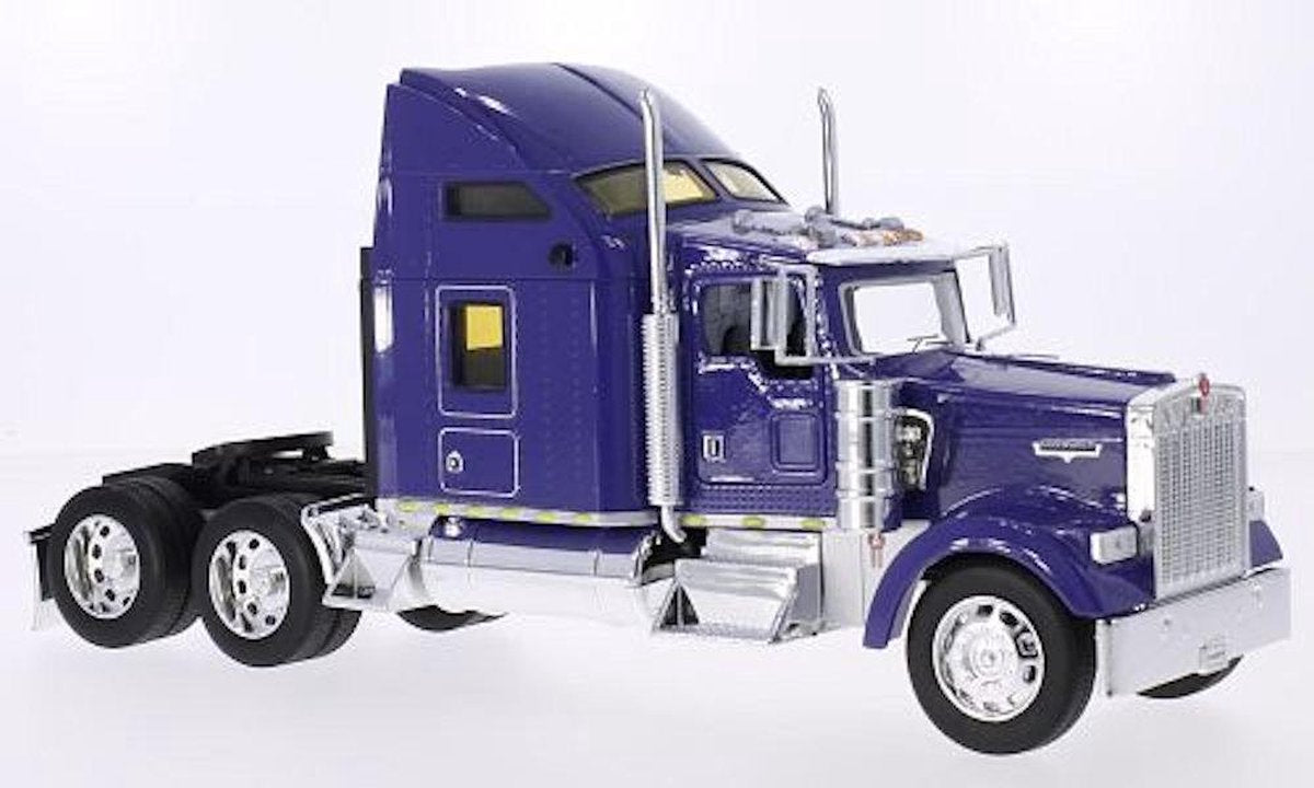 Kenworth W900 American trekker blauw metallic