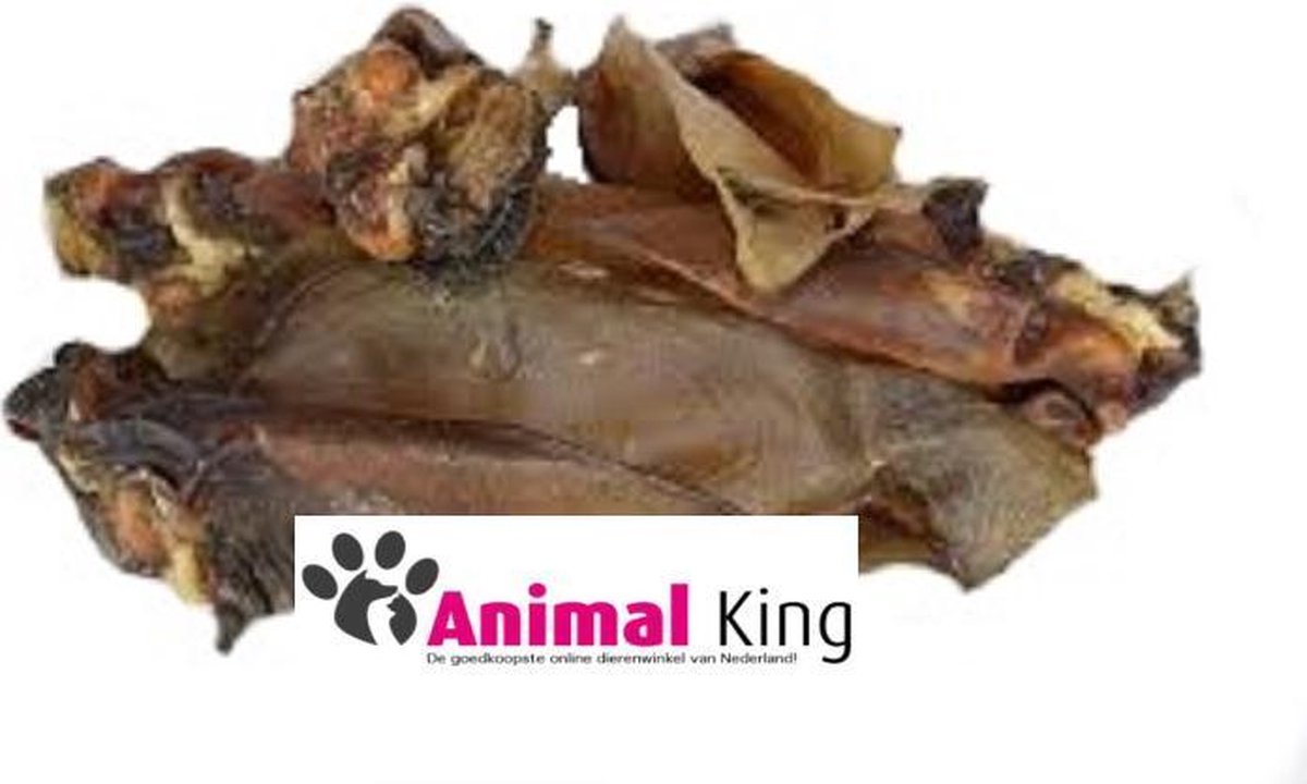 Runderoren met pit- hondensnack - Animal King -  10 stuks