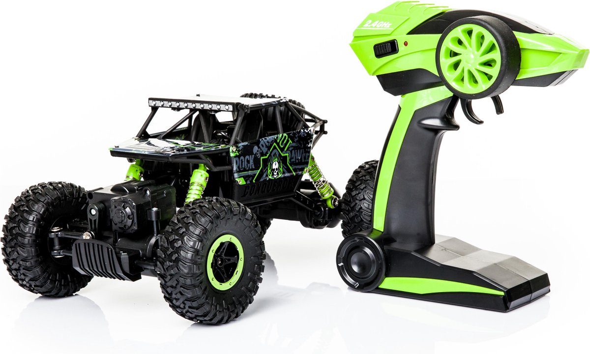RC HB-P1803 - 2.4GHz 4WD OFF ROAD 1:18 - 15KM/U - RC auto - Radiografisch Bestuurbaar - Groen