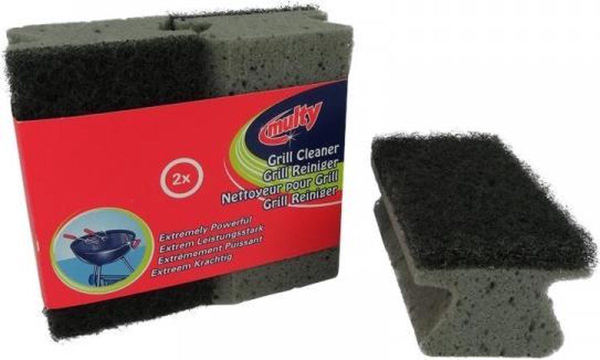 Multy Grillspons met greep pak a 2st