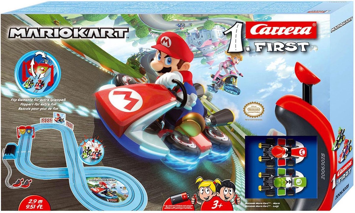 Carrera First Nintendo Mario Kart - Racebaan