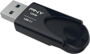 PNY Attache 4 3.1 USB flash drive 128 GB USB Type-A 3.2 Gen 1 (3.1 Gen 1) Zwart