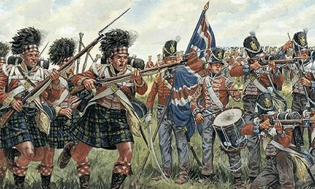 Italeri - British And Scots Infantry 1:72 (Ita6058s)