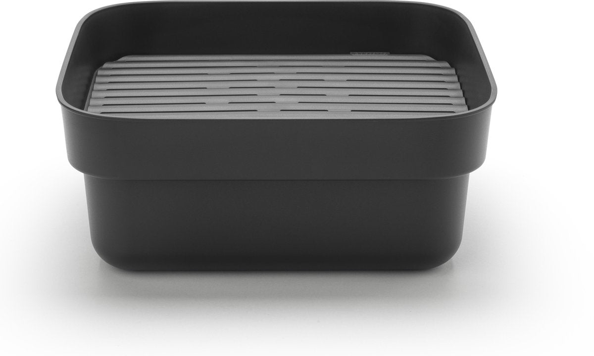 Brabantia Sink Side Afwasbak - met afdruipschaal - Dark Grey