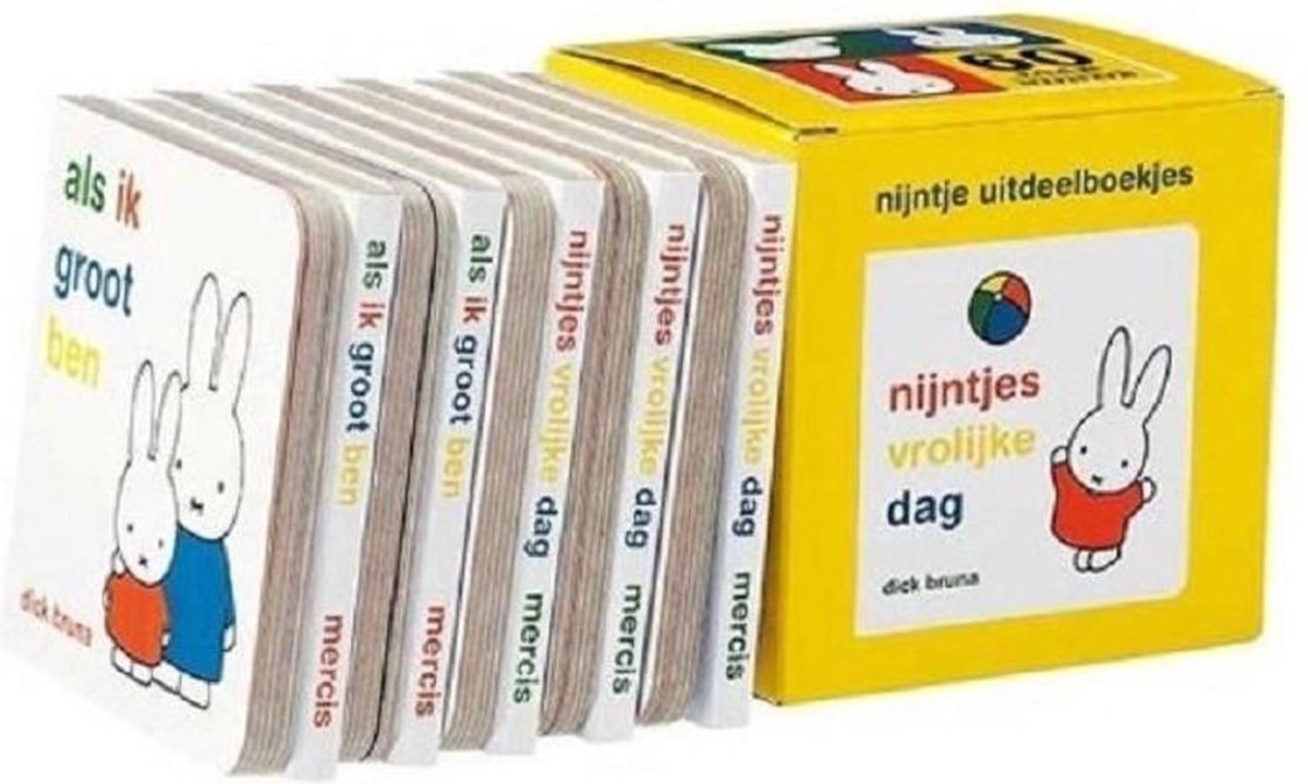 Nijntje uitdeelboekjes - Box met 10 - Uitdeelcadeau - Uitdelen - voor Kinderen - 10 stuks - Verjaardag