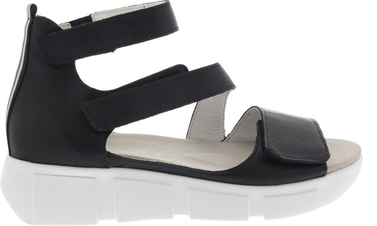Dames Sandalen Waldlaufer 757801-171-001 H-isa Zwart - Maat 5