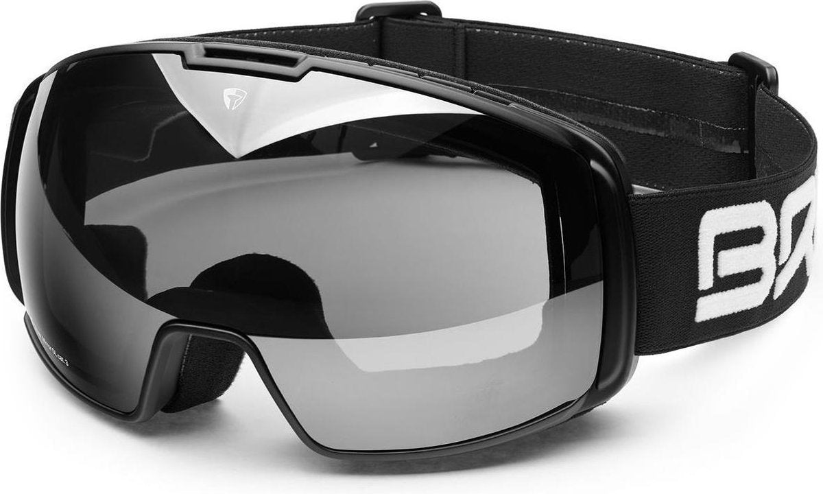 Briko Nyira Free Fighter 7.6 Otg Ski Goggles MATT BLACK - Maat One size