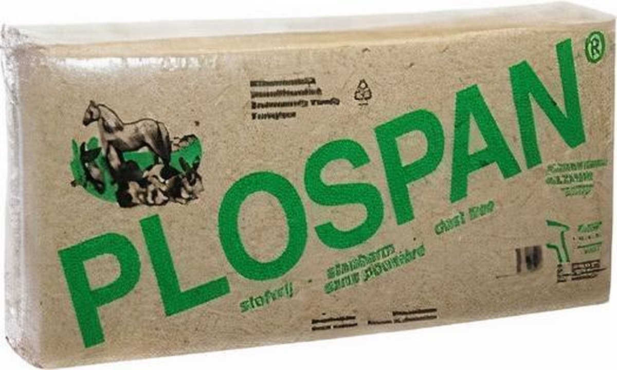 Plospan Bodembedekking Houtvezel 550 Liter Naturel