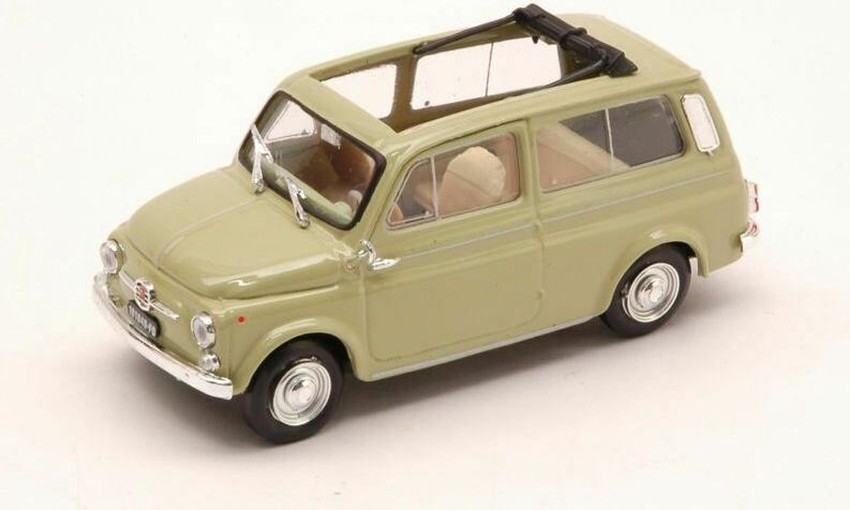 Fiat 500 Giardiniera Open Roof Green 1960