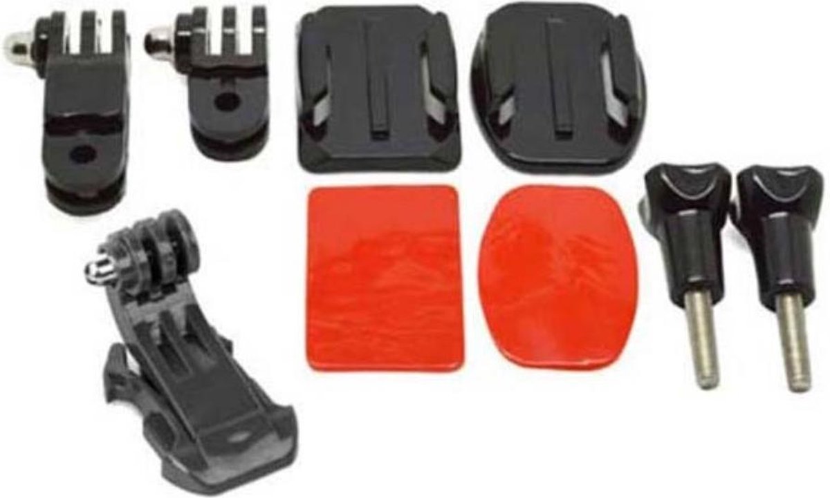 PRO SERIES Camera Helmet Front Adhesive Mount Kit voor GoPro / DJI OSMO & ActionCam