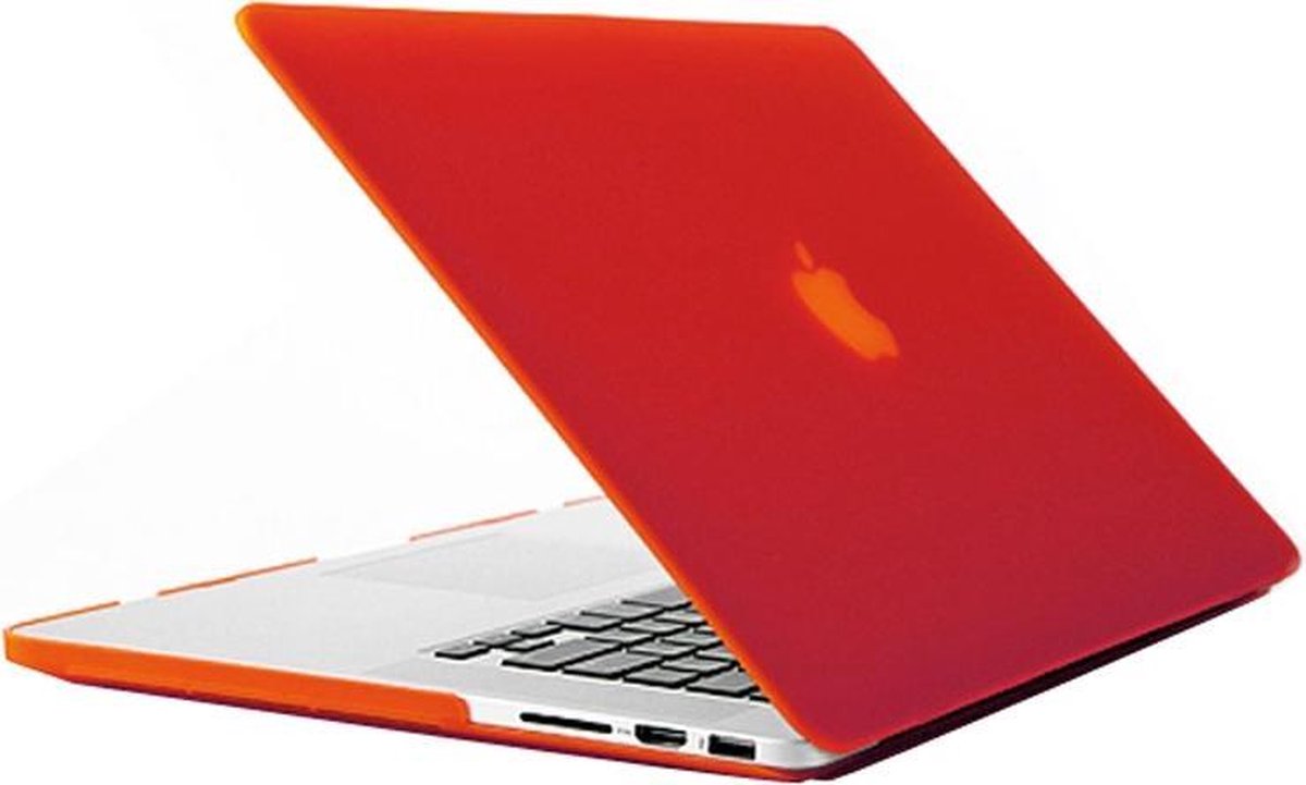 Mobigear Hard Case Frosted Rood voor Apple MacBook Pro Retina 13 inch