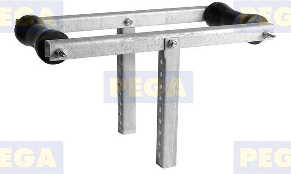 Kort schommelstuk as / 2 kielrollen Lengte 60 cm (162.40)
