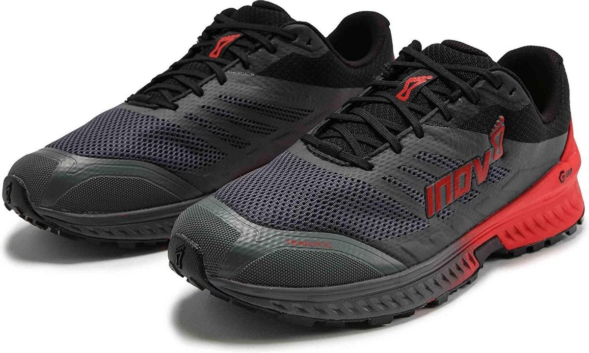 Inov-8 Trailroc G 280 Heren - grijs/rood - maat 43