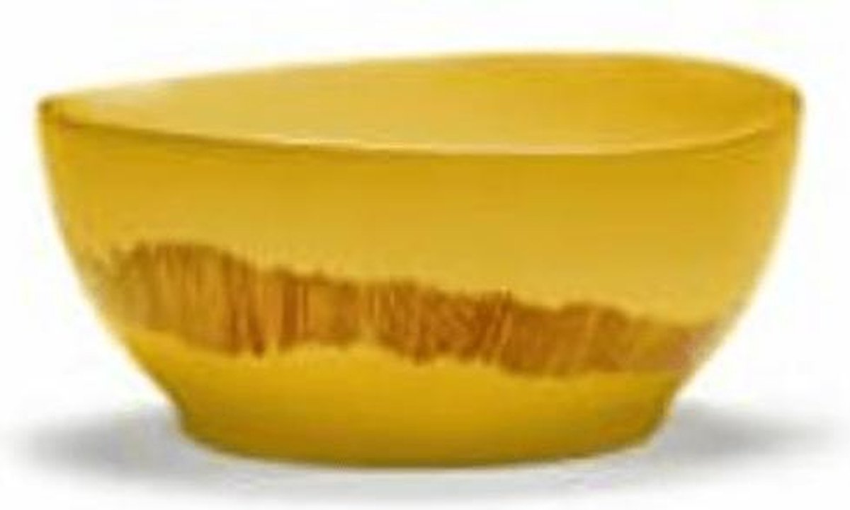 SERAX - Feast by Ottolenghi - Kom S 15x15cm Sunny Yellow Swirl-St