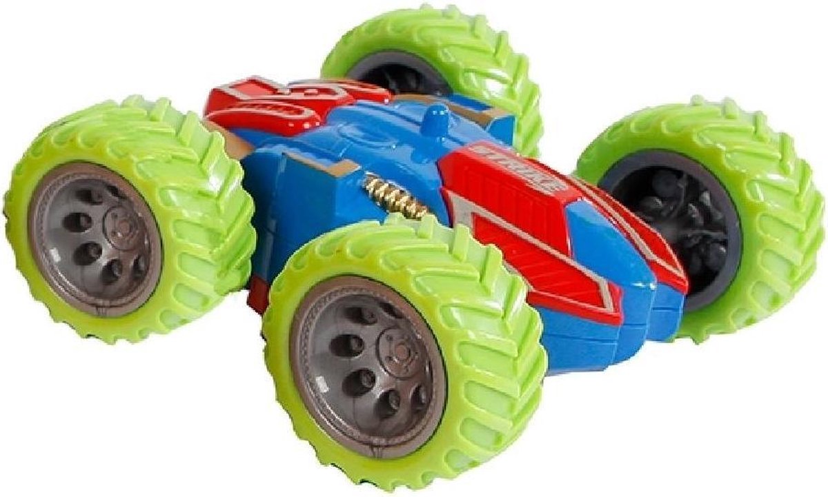 Van Manen Stuntauto Flip-over Junior 12 X 11 Cm Groen