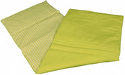 Poppenbed bekleding - Lime groen - Geruit