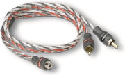 MTX RCA Y-kabel StreetWires ZNXY1F 1 Vrouw 2 Man 50 cm 100% koper ZeroNoise