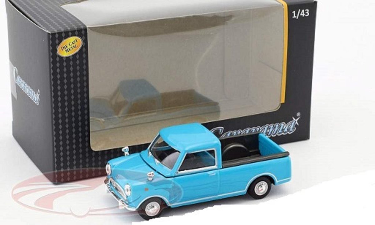 Mini Pick Up Lichtblauw 1:43 Cararama