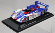 Audi R8 Oreca Playstation 4th LeMans 2005 – Spark 1:18 - Modelauto - Schaalmodel - Miniatuurauto