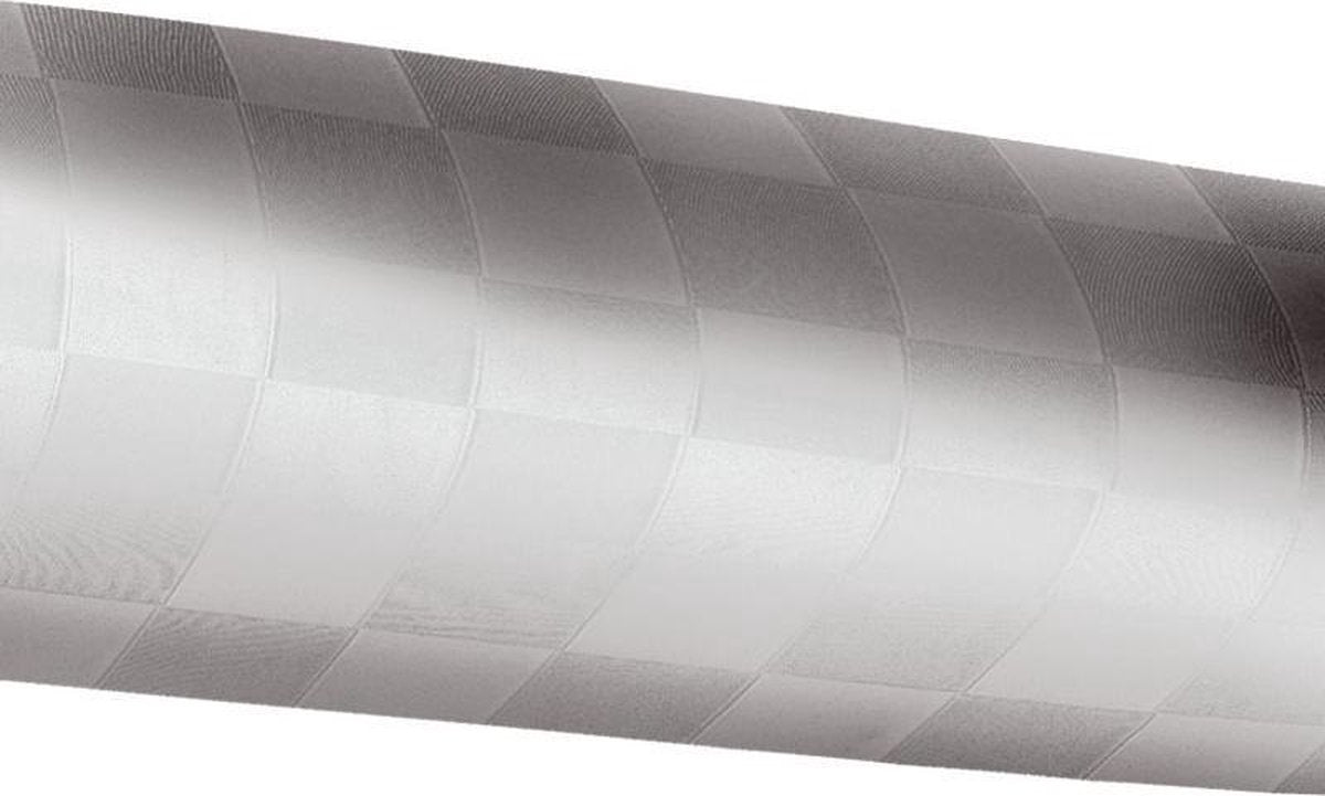 AutoStyle DIY Decor Vinyl folie wit/zilver 50x100cm