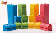Q-blocks 64 stuks met een tas