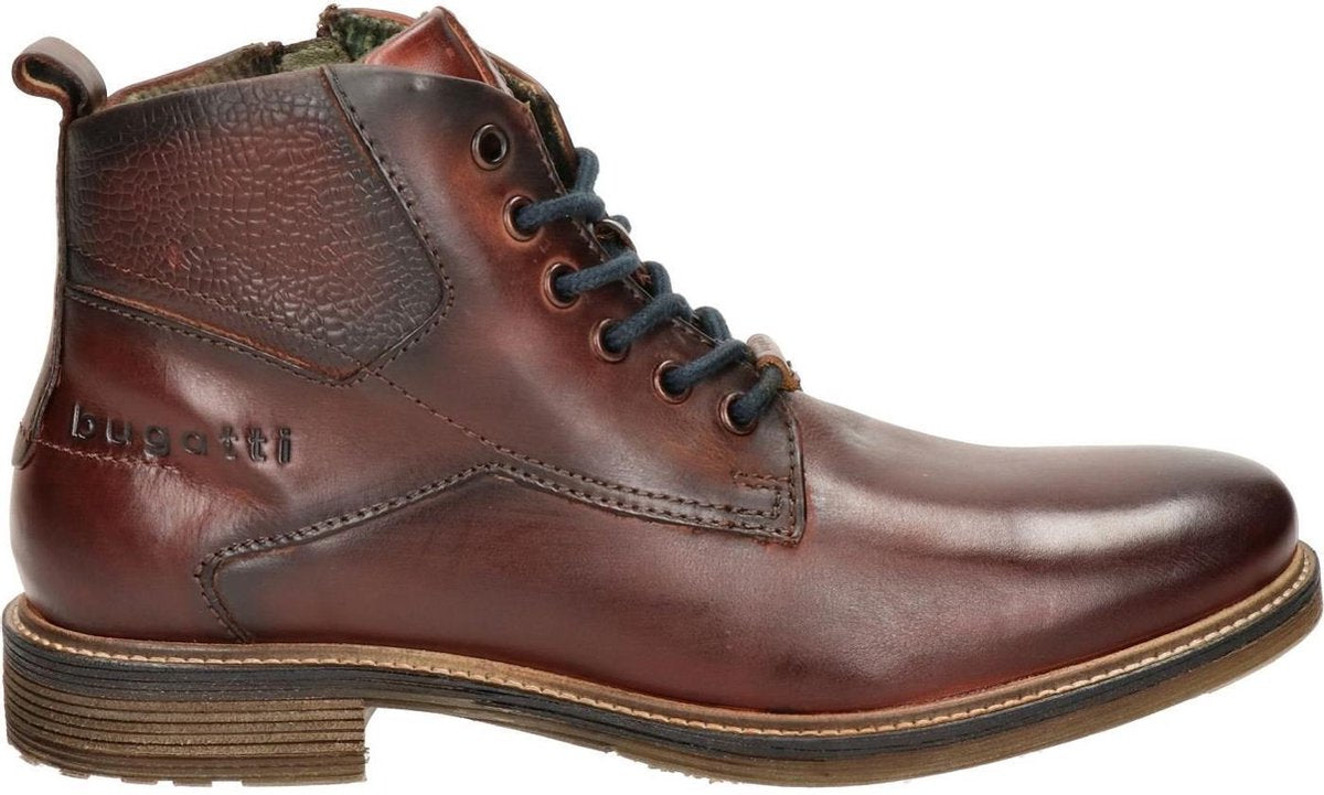 Bugatti heren veterboot - Bruin - Maat 46