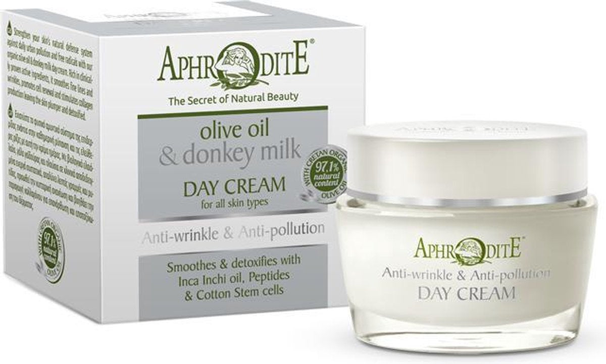 Aphrodite Anti-Rimpel Ezelinnenmelk Dagcrème