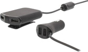 Sweex CH-018BL Autolader 4-uitgangen 9.6 A Usb Zwart