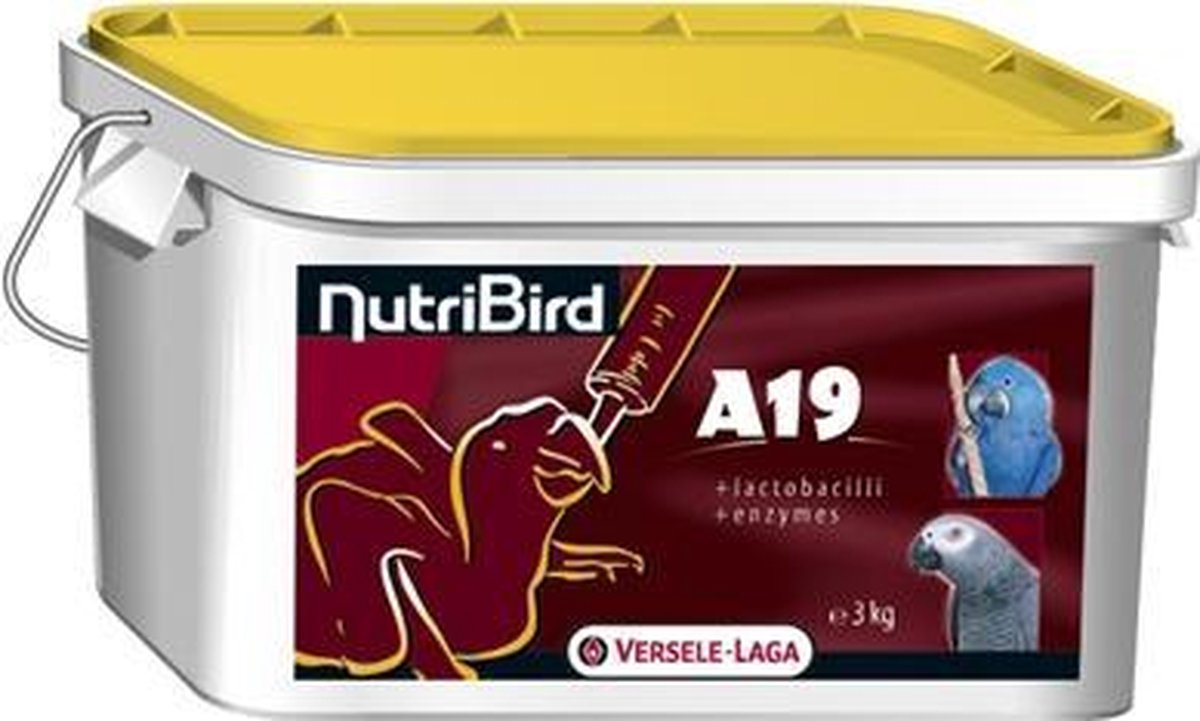 Nutribird a19 papegaai - 3 kg - 1 stuks