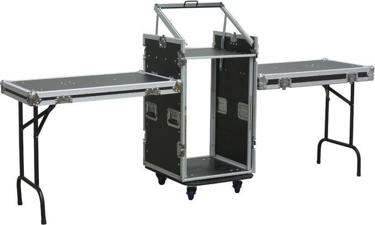 Power Dynamics Pd-f16u10t 19  16u Rackcase Met Tafels