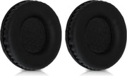 kwmobile 2x oorkussens voor Audio Technica ATH-WS55X koptelefoons - imitatieleer - voor over-ear-koptelefoon - zwart