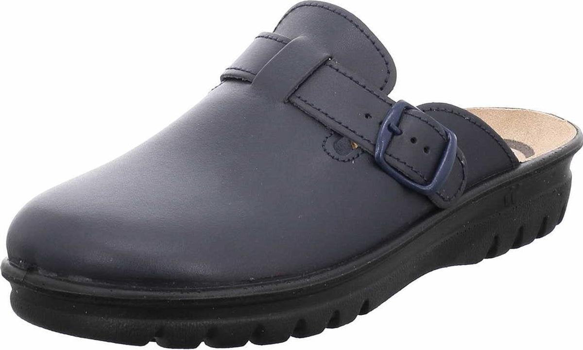Romika VILLAGE 303 G - Volwassenen Dames pantoffels - Kleur: Blauw - Maat: 40