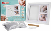 Nûby - Fotolijst baby met kleiafdruk - 1 kleiafdruk & 2 foto's